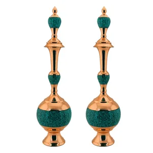 تنگ فیروزه کوبی حامد کریمی طرح گیلاسی مدل hf129 کد 3 بسته دوعددی