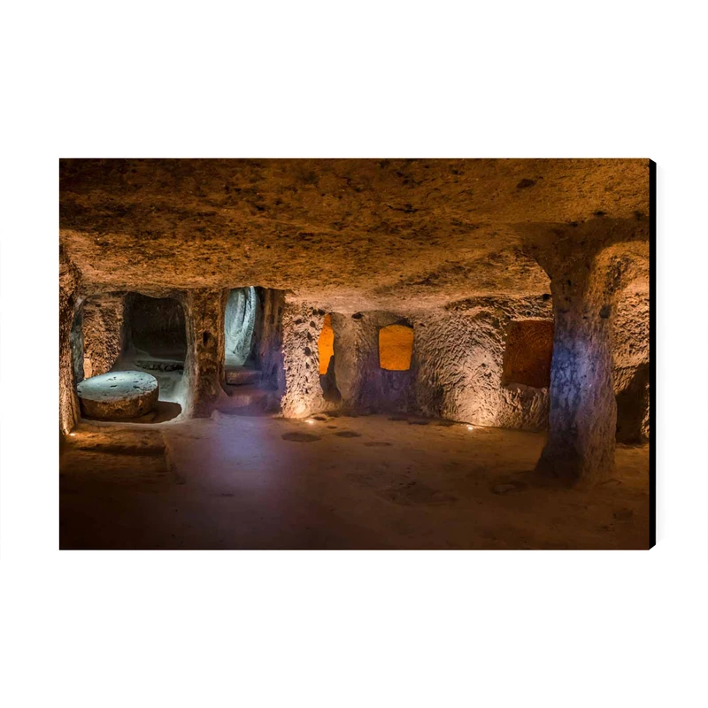 تابلو شاسی عرش طرح گردشگری ترکیه مدل شهر زیرزمینی درینکویو کد As6050