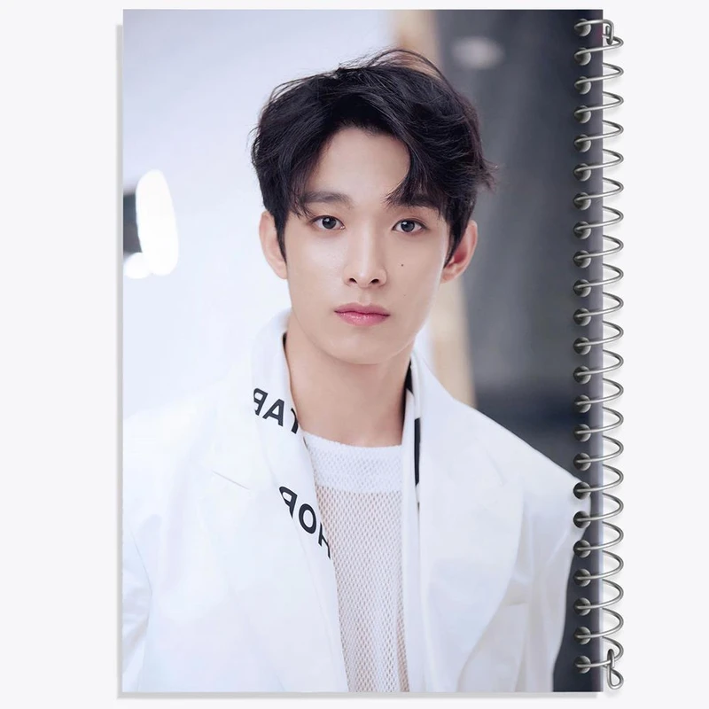 دفتر نقاشی 50 برگ خندالو مدل دی کی گروه سونتین Seventeen کد 21538