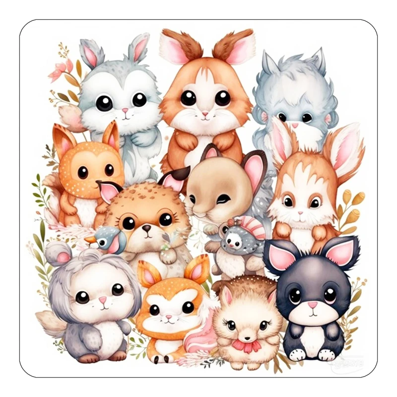 مگنت کاکتی طرح حیوانات کارتونی مدل mp28595