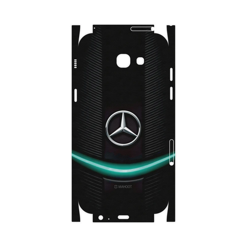 برچسب پوششی ماهوت مدل Mercedes-Benz-FullSkin مناسب برای گوشی موبایل سامسونگ Galaxy A7 2017