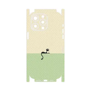 MAHOOT Minimal Internet Cat Icon-FullSkin Cover Sticker for Apple iPhone 15 Pro Max