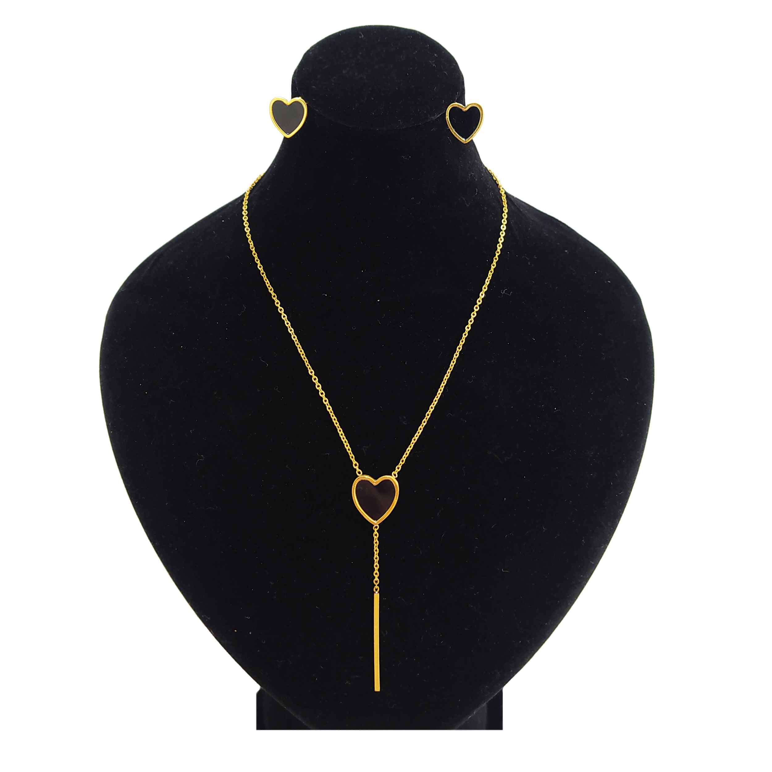 نیم ست زنانه طرح قلب کد BAV8