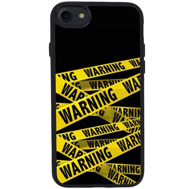 کاور طرح warning کد a06 مناسب برای گوشی موبایل اپل iphone7/8
