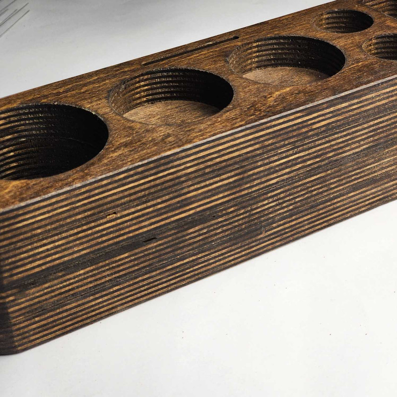 استند نگهدارنده تجهیزات قهوه مدل چوبی کد 58