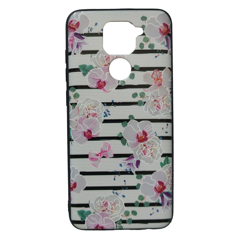 کاور طرح گل کد 01 مناسب برای گوشی موبایل شیائومی Redmi Note 9 