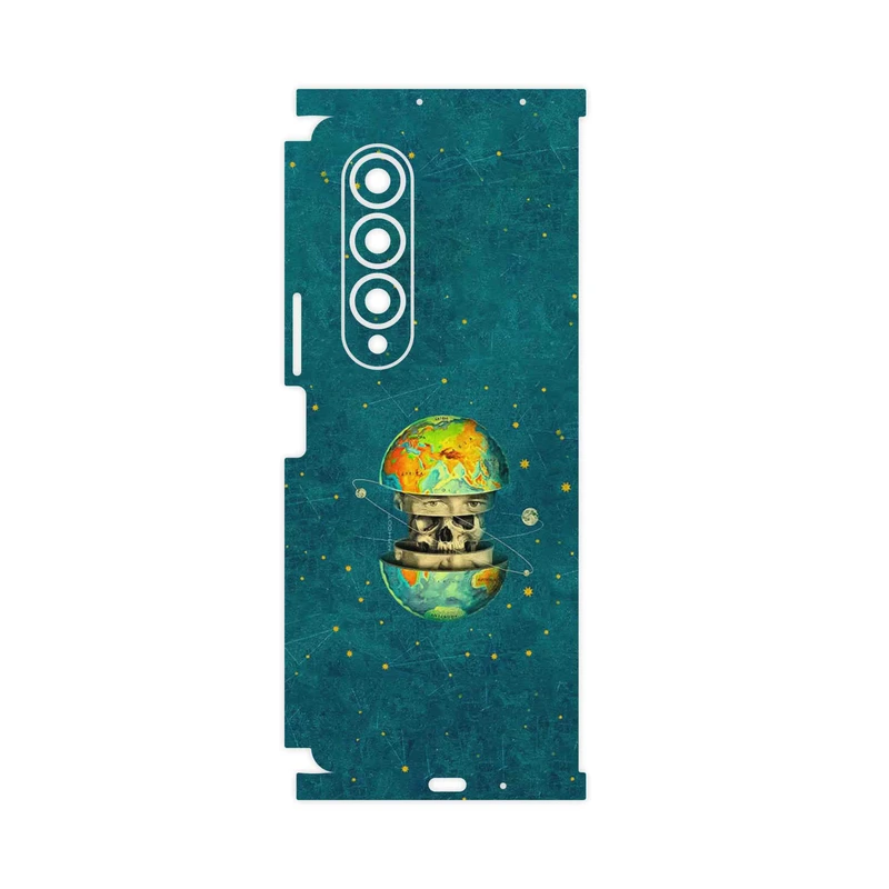 برچسب پوششی ماهوت مدل Collage of Earth Face-FullSkin مناسب برای گوشی موبایل سامسونگ Galaxy Z Fold4