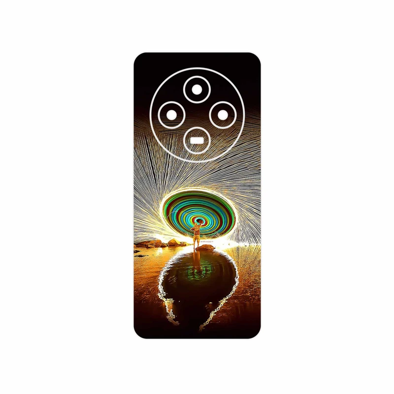 برچسب پوششی ماهوت مدل Night Light Fountain مناسب برای گوشی موبایل شیائومی Poco C75