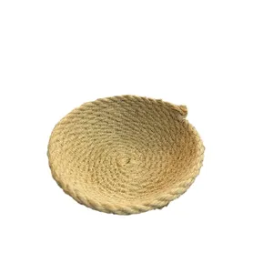 لانه پرنده مدل کنف بافتنی بسته 4 عددی