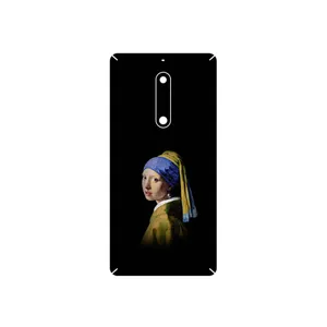 MAHOOT Girl with a Pearl Earring of Vermeer Cover Sticker for Nokia 5