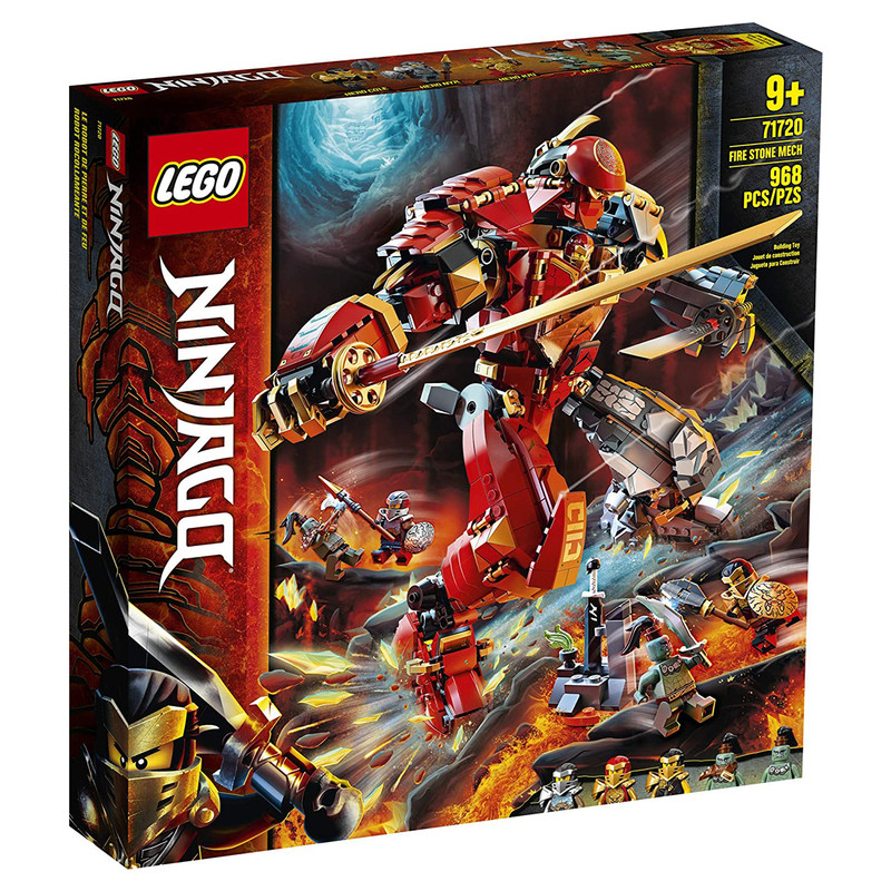 لگو سری NINJAGO Fire Stone Mech کد 71720