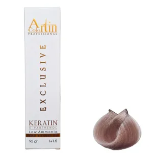 رنگ مو آرتین شماره 10.1حجم 100میلی لیتر رنگ بلوند دودی پلاتینه