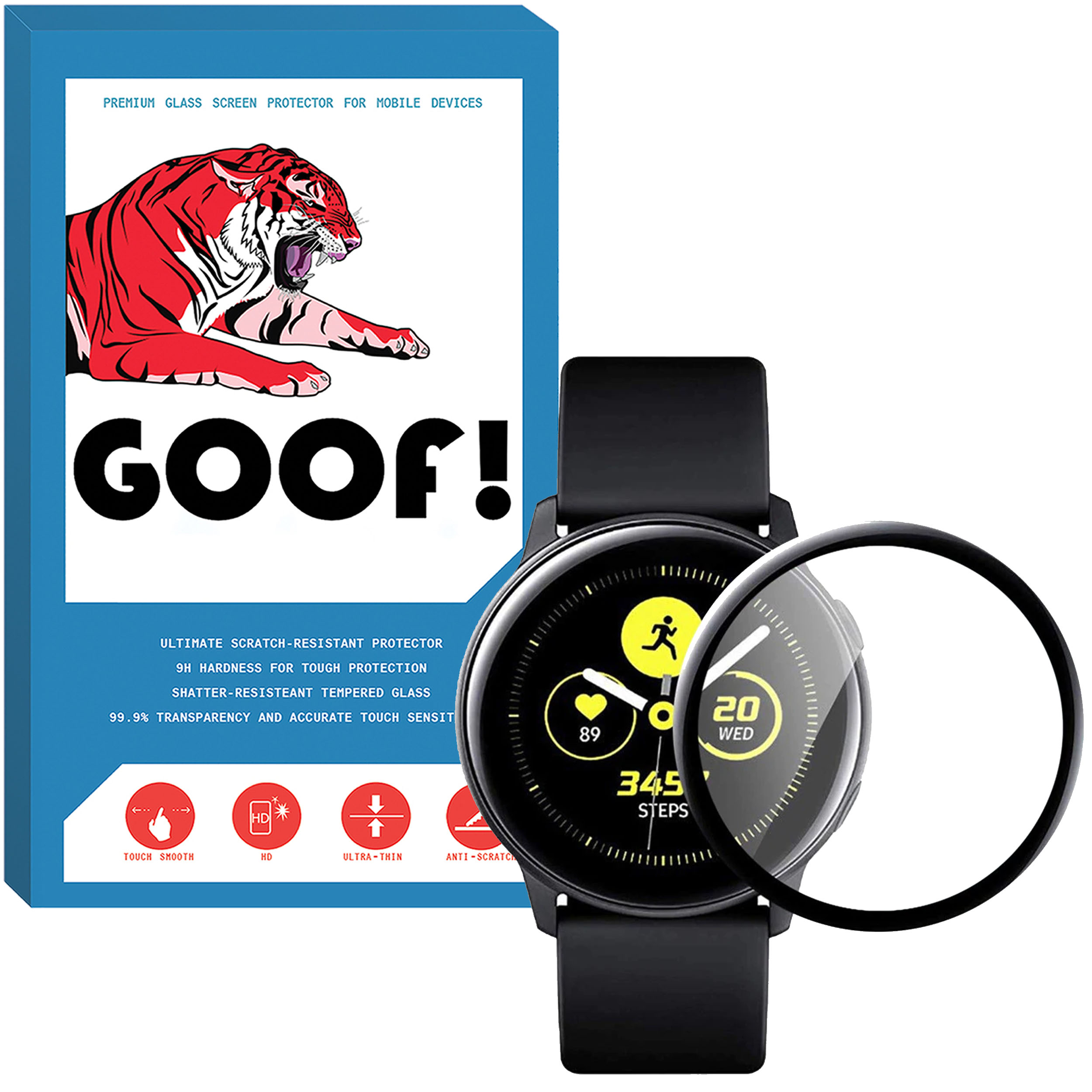 محافظ صفحه نمایش گوف مدل FUG-01 مناسب برای ساعت هوشمند سامسونگ Galaxy Watch Active 2 40mm