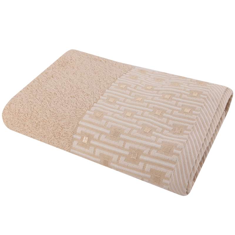 حوله دستی بهباف آذر مدل HD-106555 سایز 74x40 سانتی متر 