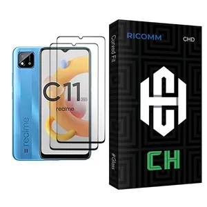 Ricomm CH Glass MIX002 Screen Protector For Realme C11 (2021) Pack Of 2