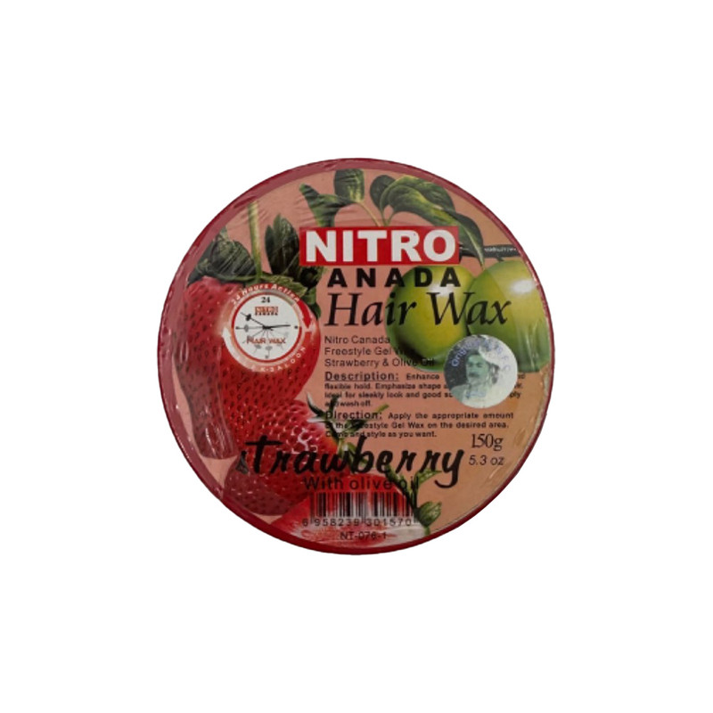واکس مو نیترو مدل Strawberry وزن 150 گرم واکس مو نیترو مدل Strawberry وزن 150 گرم