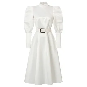 پیراهن یقه ایستاده زنانه مدل آرتمیس 26