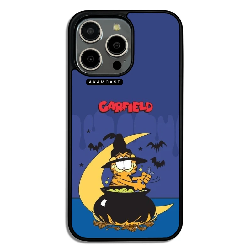 کاور آکام مدل AMC-WA15PROMAX-GARFIELD1 مناسب برای گوشی موبایل اپل iPhone 15 Pro Max