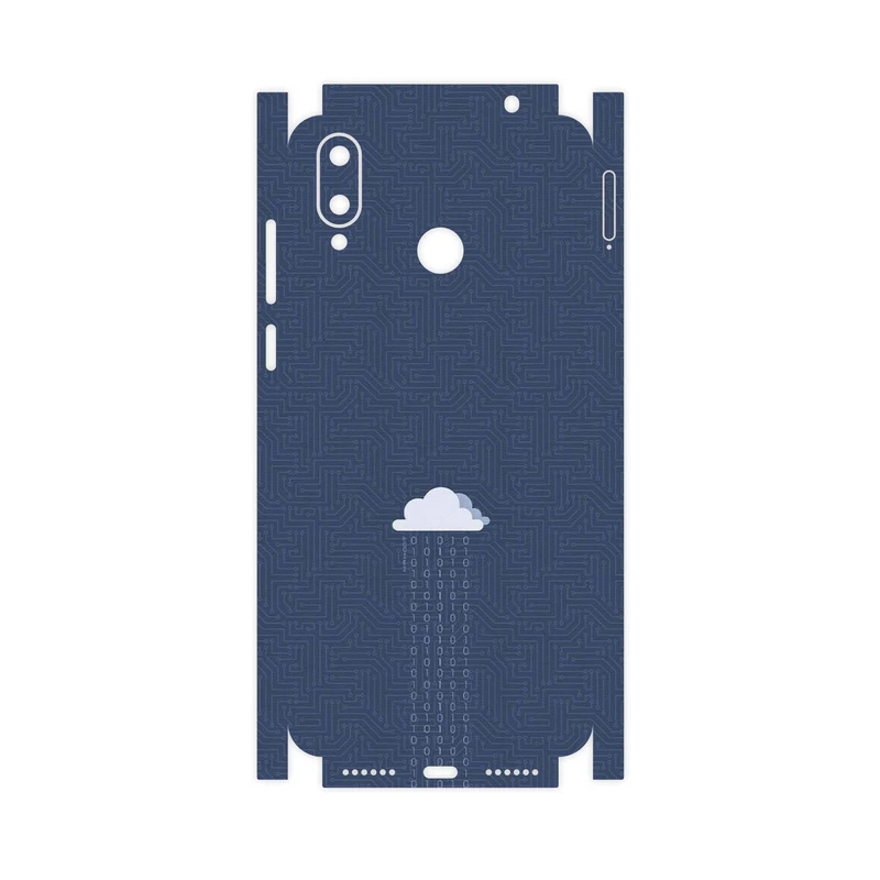 برچسب پوششی ماهوت مدل Minimal Data Cloud-FullSkin مناسب برای گوشی موبایل جی پلاس Q10