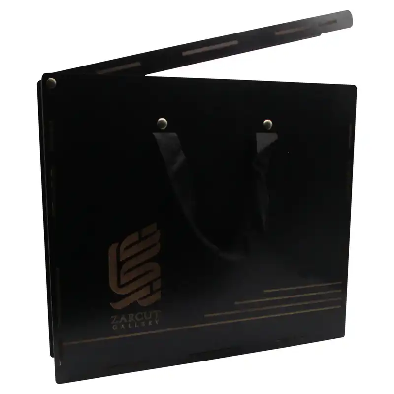 تابلو طلا کوب زرکات طرح قایق بادبانی مدل F136