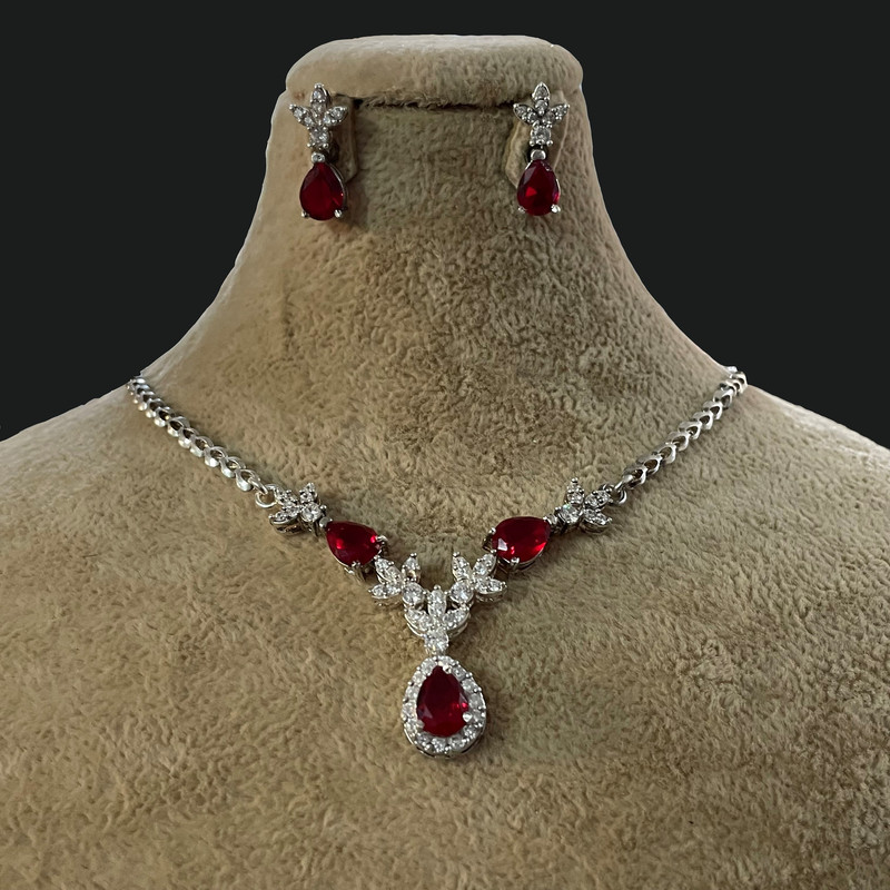 نیم ست نقره زنانه مدل خزان نیم ست نقره زنانه مدل خزان