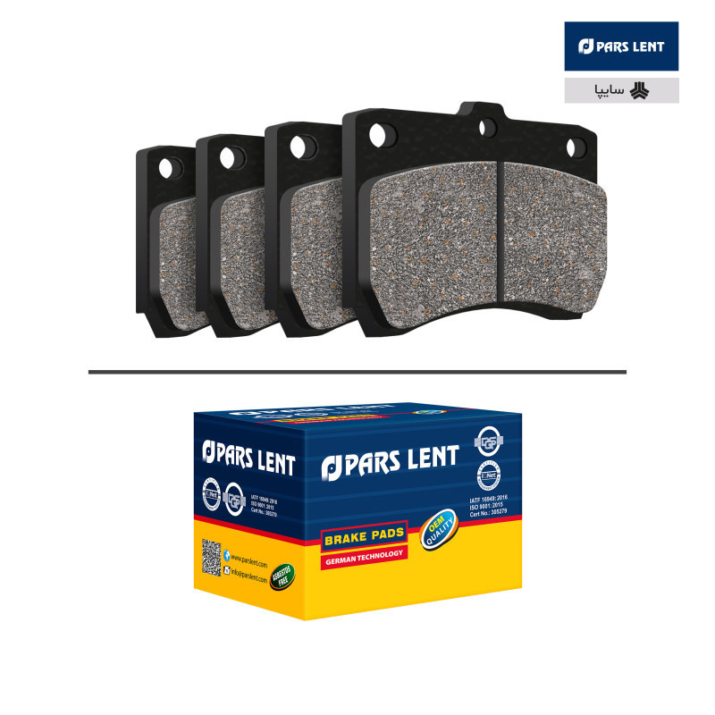 لنت ترمز جلو لنت پارس مدل 21355 مناسب برای پراید111