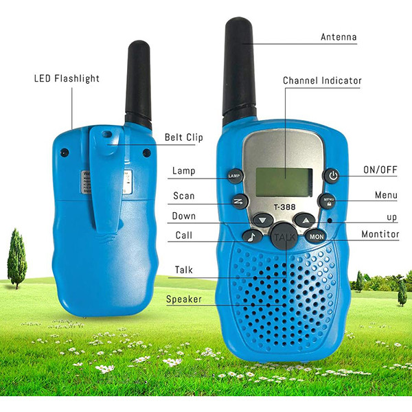 واکی تاکی اسباب بازی تراول مدل ‎T-388 بسته 3 عددی
