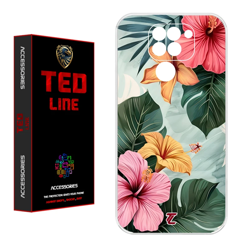 کاور تدلاین طرح گل وحشی کد 1142 مناسب برای گوشی موبایل شیائومی Redmi Note 9