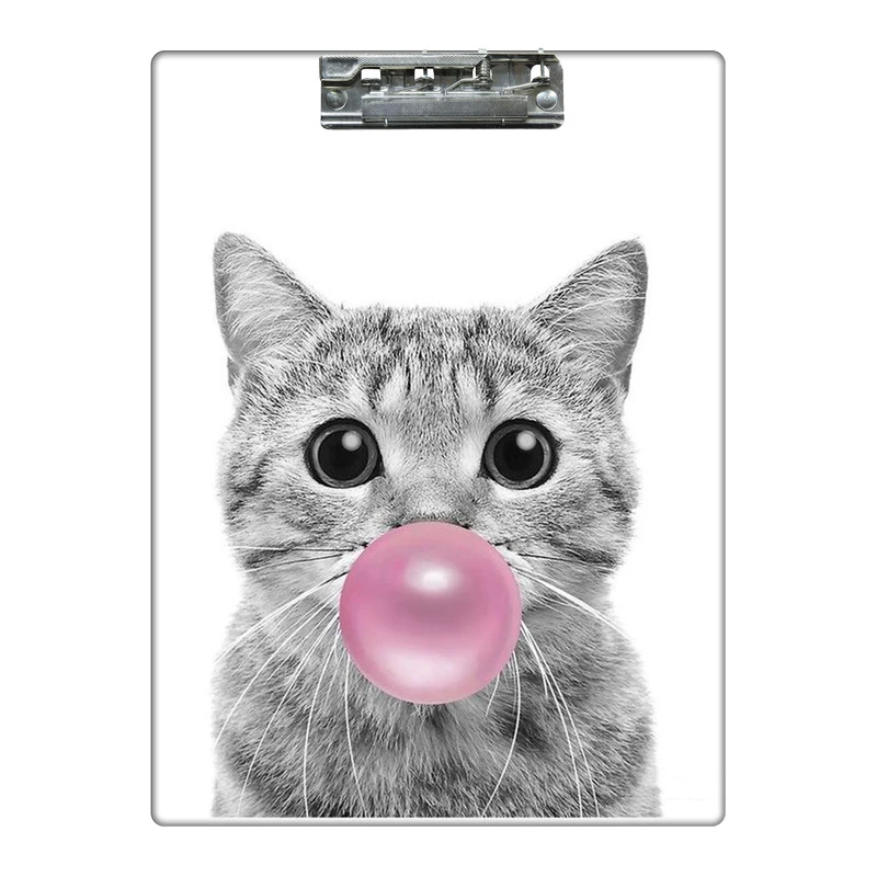 تخته شاسی طرح گربه آدامسی کد  8234817 سایز A4