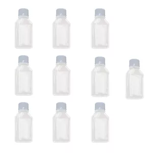 بطری مینیاتور پلاست مدل دارویی-روغنی کد P01-10 بسته 10 عددی