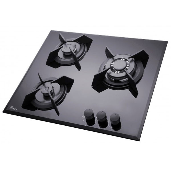 اجاق گاز صفحه‌ای سه شعله بیمکث مدل 5015