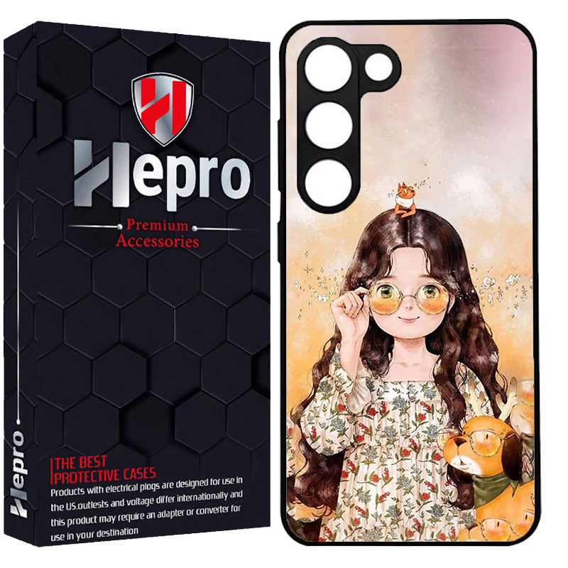 کاور هپرو طرح دخترانه کد TPU-779 مناسب برای گوشی موبایل سامسونگ GALAXY S23
