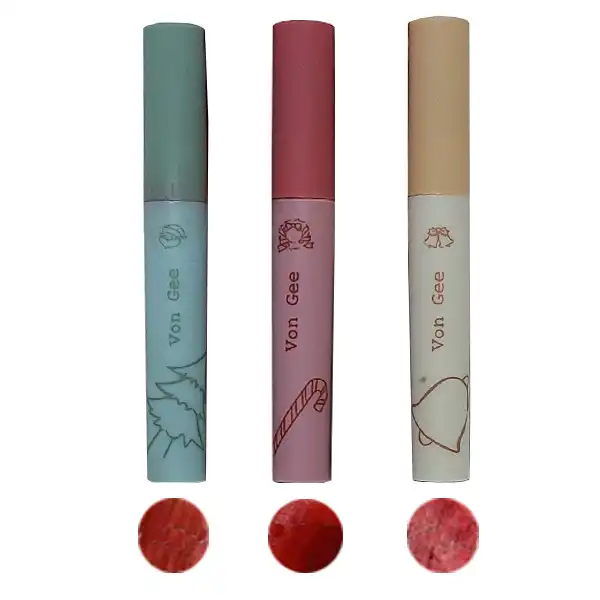 رژ لب مایع وونگی مدل VC-1228 مجموعه سه عددی