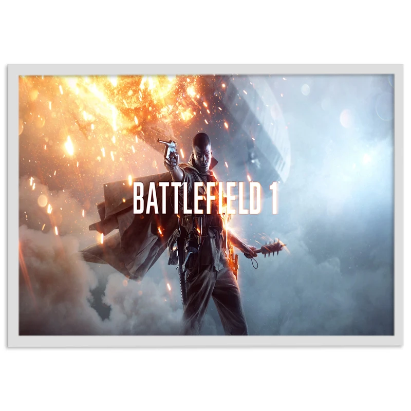 تابلو نوری بکلیت طرح بازی گیم نت مدل Battlefield کد W-s1379