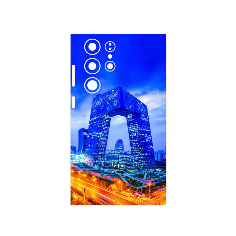 برچسب پوششی ماهوت مدل Beijing city مناسب برای گوشی موبایل سامسونگ Galaxy S23 Ultra