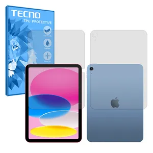 محافظ صفحه نمایش مات تکنو مدل Resistant مناسب برای تبلت اپل iPad 11 2025 به همراه محافظ پشت تبلت