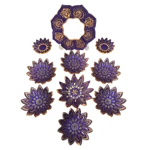 مجموعه ظروف هفت سین 10پارچه کد A46