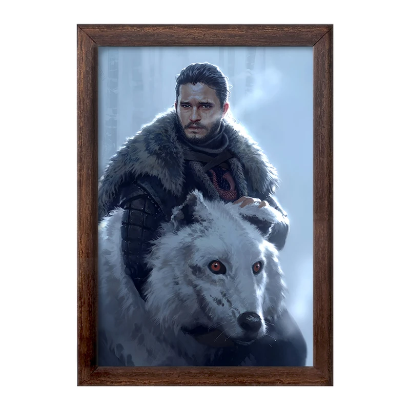 تابلو خندالو طرح بازی تاج و تخت (Game Of Thrones) کد F10155