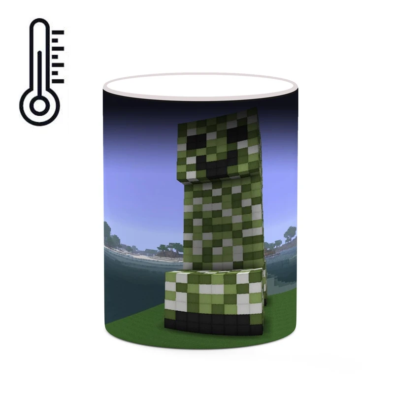 ماگ حرارتی کاکتی طرح ماینکرافت minecraft مدل mgh41314