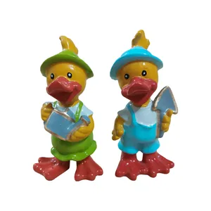 مجسمه مدل اردک باغبان کد 800 بسته 2 عددی