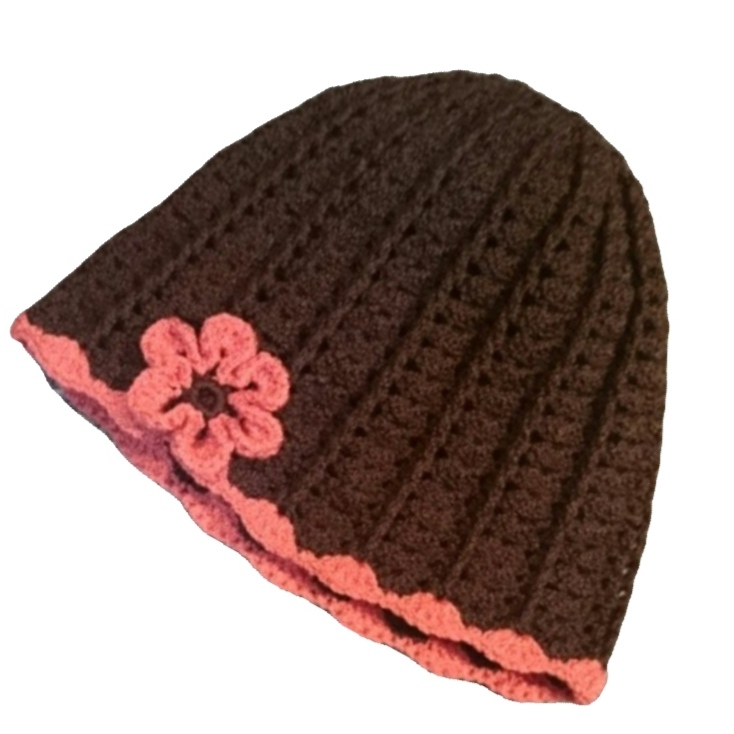 کلاه بافتنی بچگانه مدل صاف