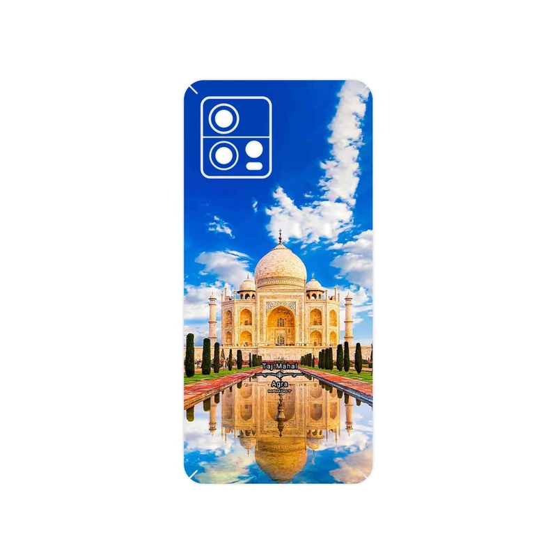 برچسب پوششی ماهوت مدل The Taj Mahal مناسب برای گوشی موبایل موتورولا Moto G72