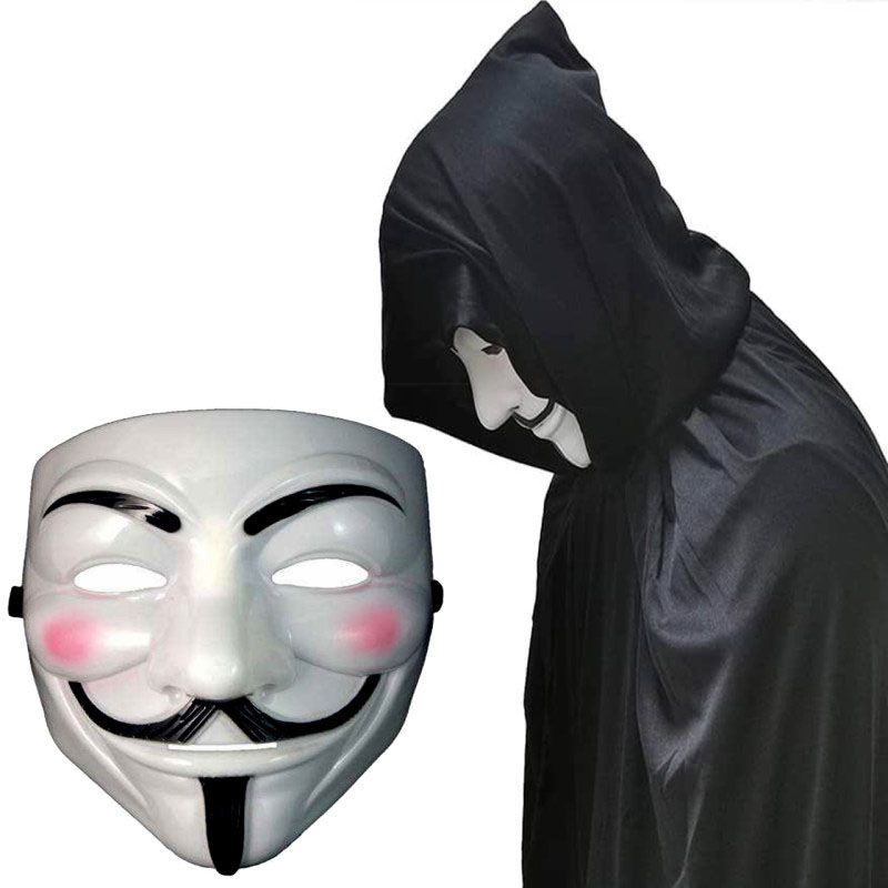 ابزار ایفای نقش مدل نقاب طرح Hacker mask -  - 2