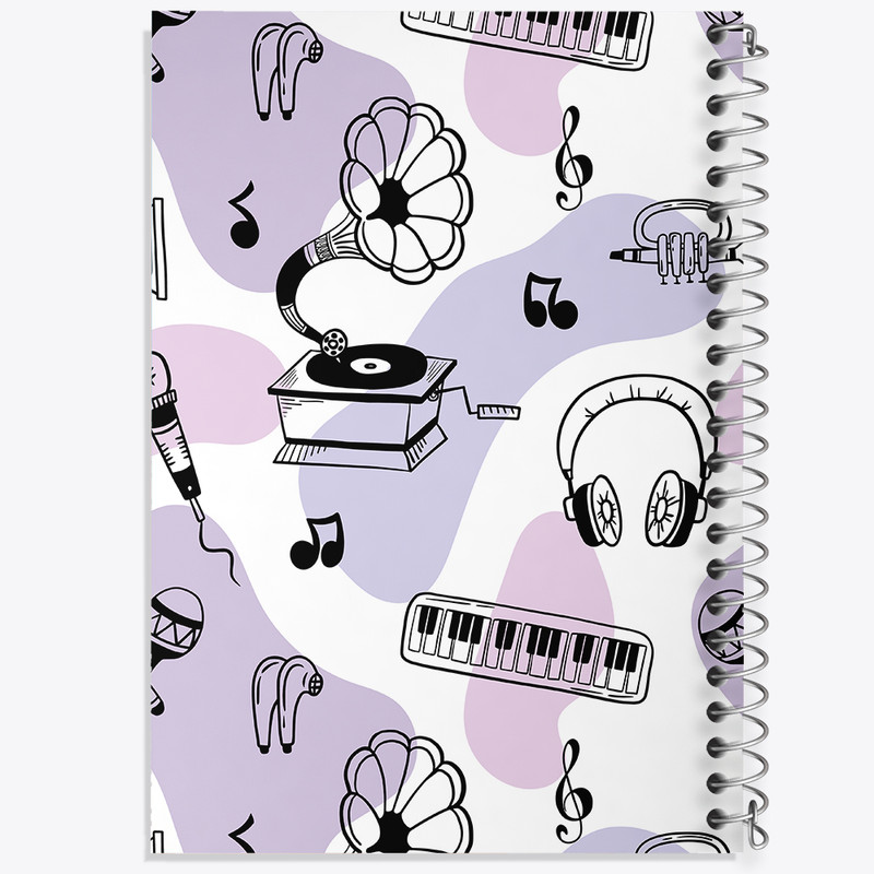 دفتر نت موسیقی 50 برگ خندالو مدل موزیک کد N379