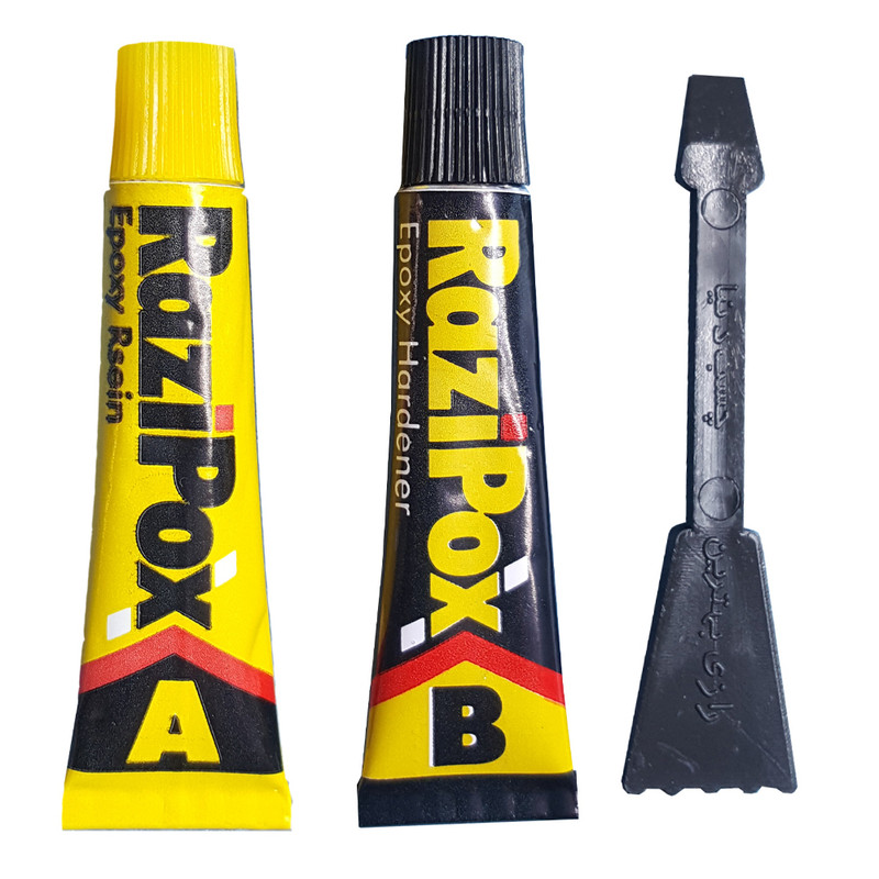 چسب مایع رازی کد san910 بسته 2 عددی