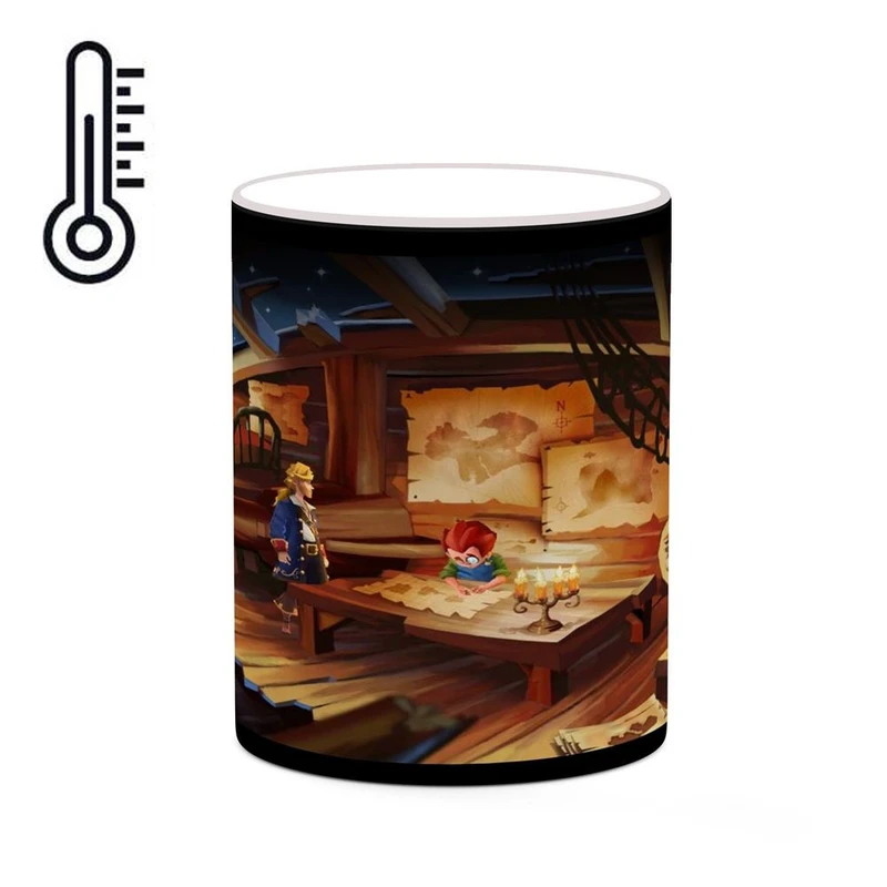 ماگ حرارتی کاکتی مدل بازی Monkey Island 2ː LeChuck's Revenge کد mgh29612