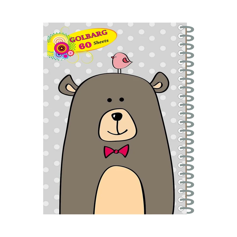 دفتر مشق 60 برگ گلبرگ کد 326