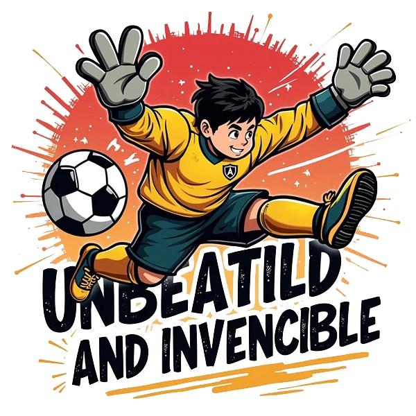 استیکر پارچه و لباس پاد آفرین طرح کارتونی پسر دروازه بان کد 3104