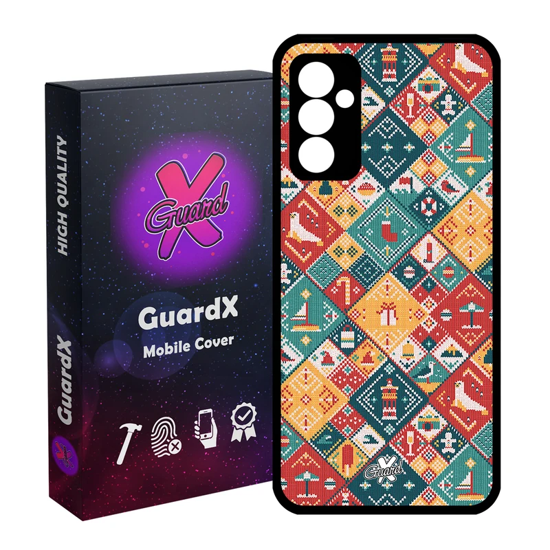 کاور گارد ایکس طرح Pattern مدل Glass10168 مناسب برای گوشی موبایل سامسونگ Galaxy A34 / A34 5G