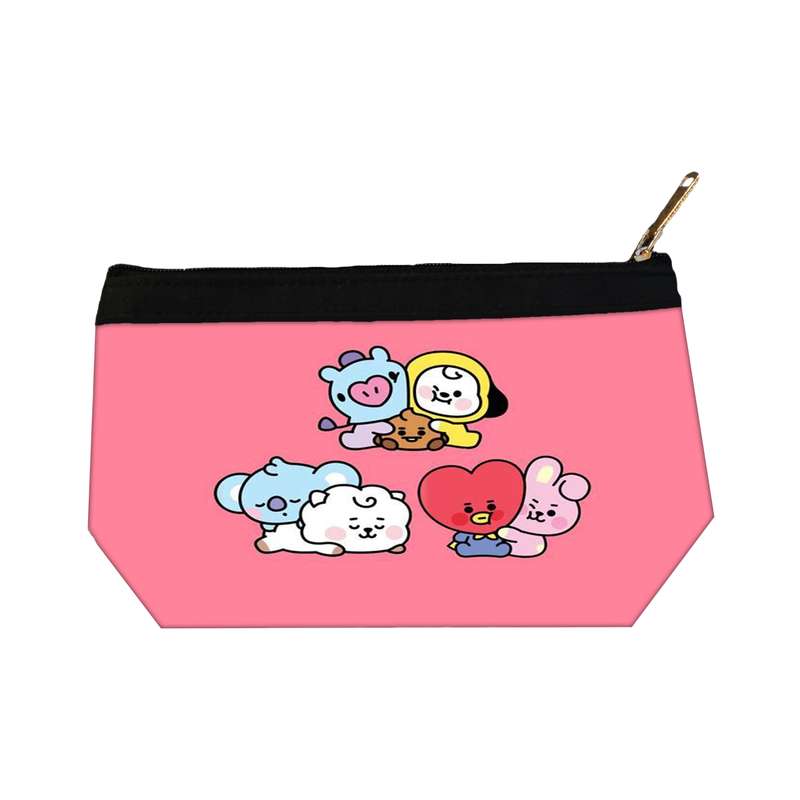 کیف لوازم آرایش زنانه مدل BTS کد 2387